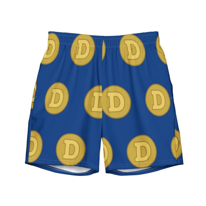 Navy DOGE Short Shorts Swim Trunks