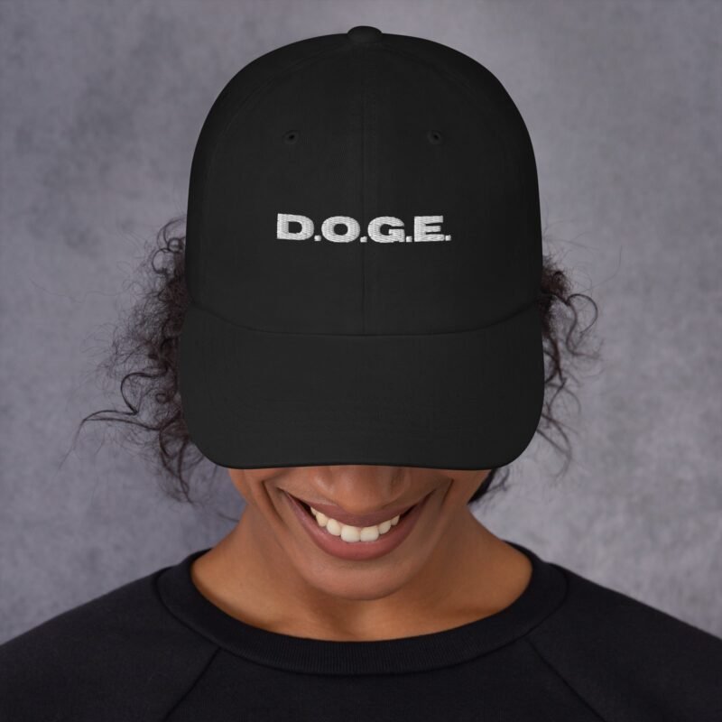 D.O.G.E. Dad Hat - Department of Government Efficiency