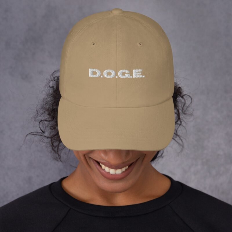 D.O.G.E. Dad Hat - Department of Government Efficiency