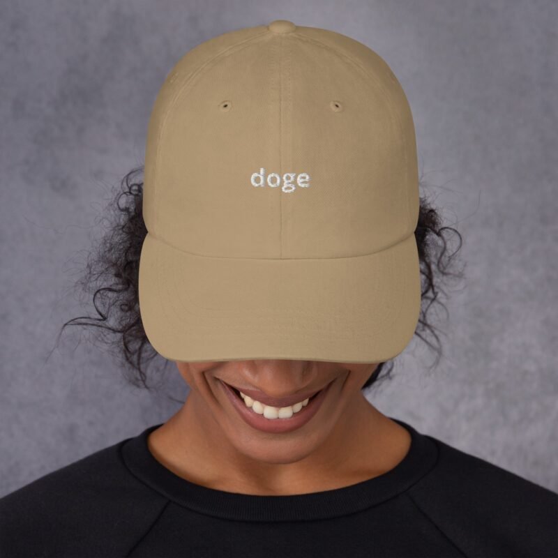 DOGE Department of Government Efficiency (D.O.G.E) Dad hat