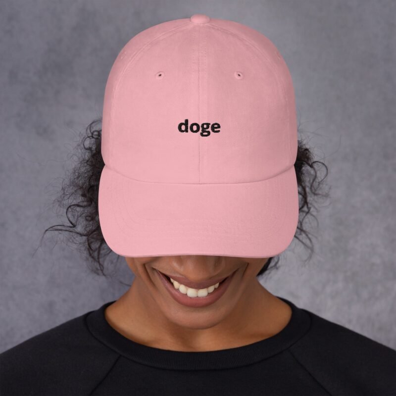 DOGE Hat Dogecoin Department of Government Efficiency Dad hat v2