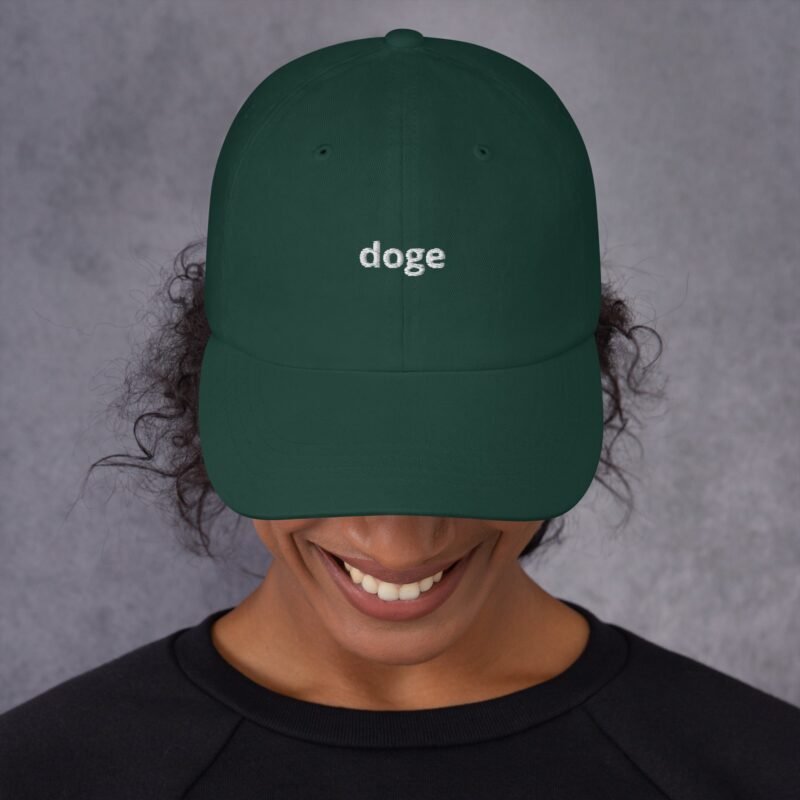 DOGE Department of Government Efficiency (D.O.G.E) Dad hat
