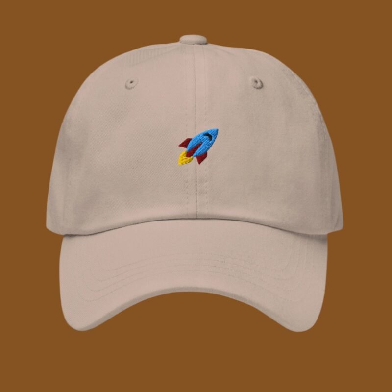 To The Moon DOGE Dad Hat | Moonshot Cap | HODL Merch