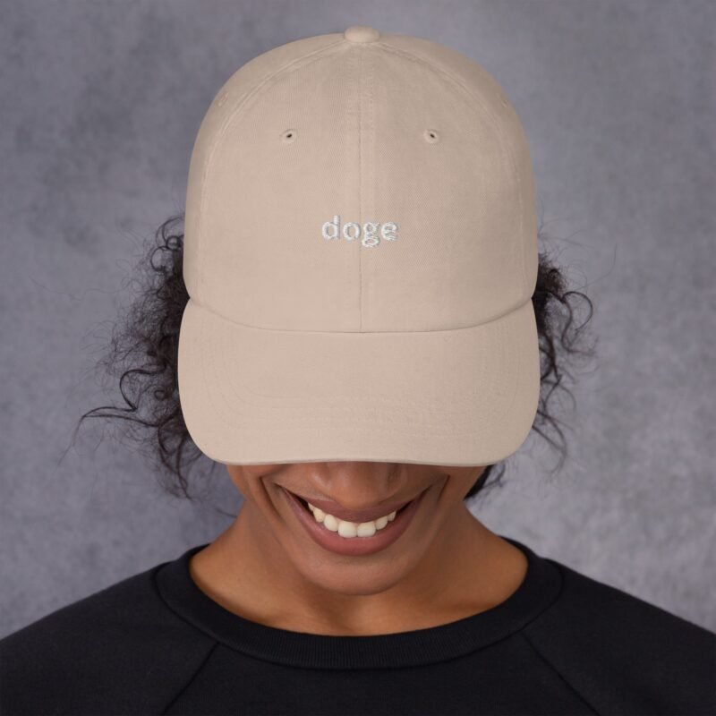 DOGE Department of Government Efficiency (D.O.G.E) Dad hat