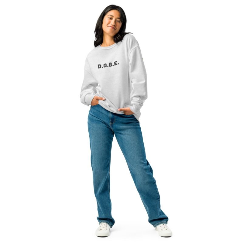 D.O.G.E. + Department of Government Efficiency Sweatshirt