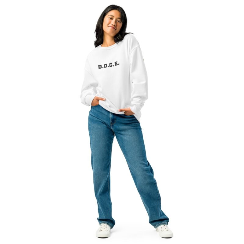 D.O.G.E. + Department of Government Efficiency Sweatshirt