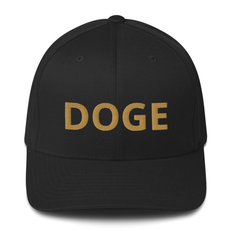 GOLD DOGE Hat Structured Twill DOGE Cap - Many Colors