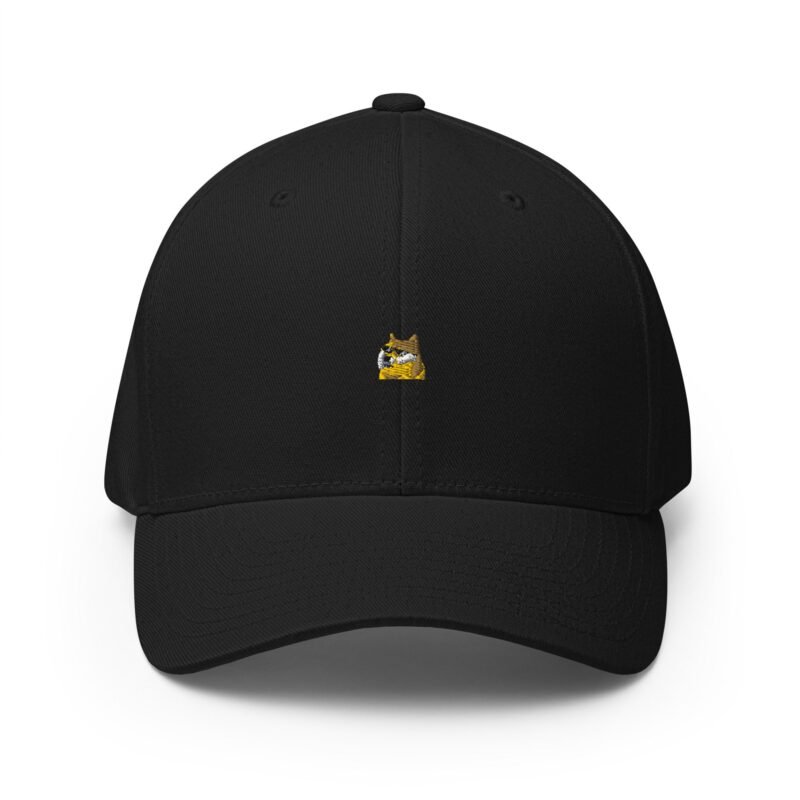 Original OG DOGE FlexFit Hat | Premium Dogecoin Embroidered Cap | 10+ Colors | Comfortable Stretch-Fit