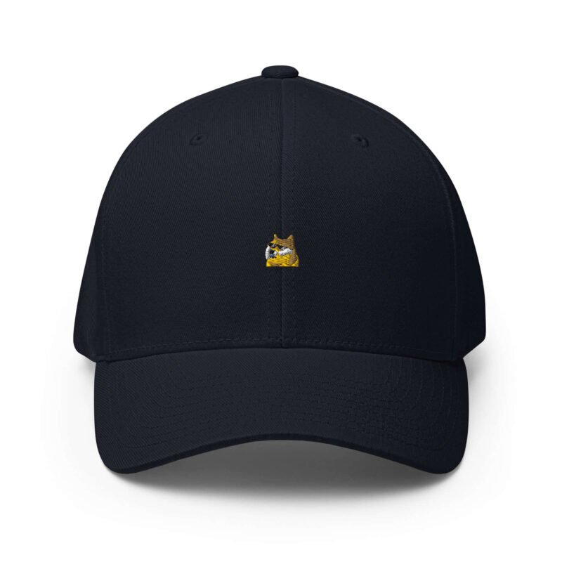 Original OG DOGE FlexFit Hat | Premium Dogecoin Embroidered Cap | 10+ Colors | Comfortable Stretch-Fit