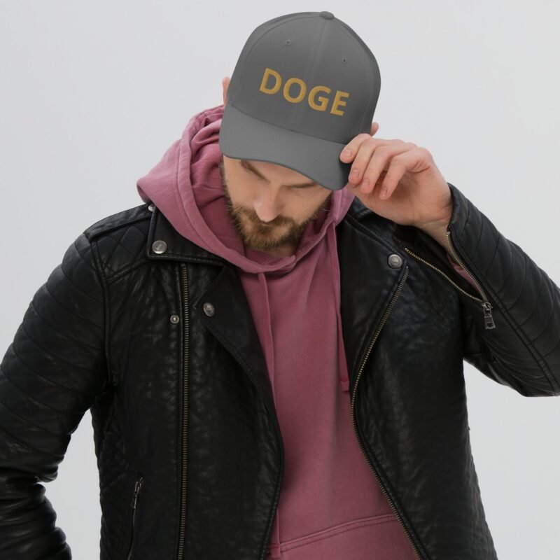 GOLD DOGE Hat Structured Twill DOGE Cap - Many Colors