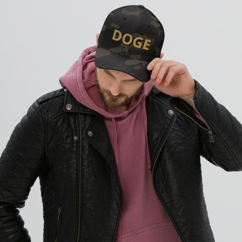 GOLD DOGE Hat Structured Twill DOGE Cap - Many Colors