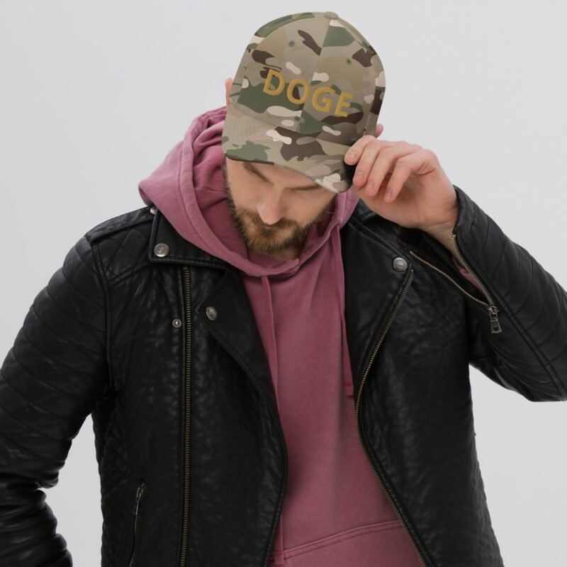 GOLD DOGE Hat Structured Twill DOGE Cap - Many Colors
