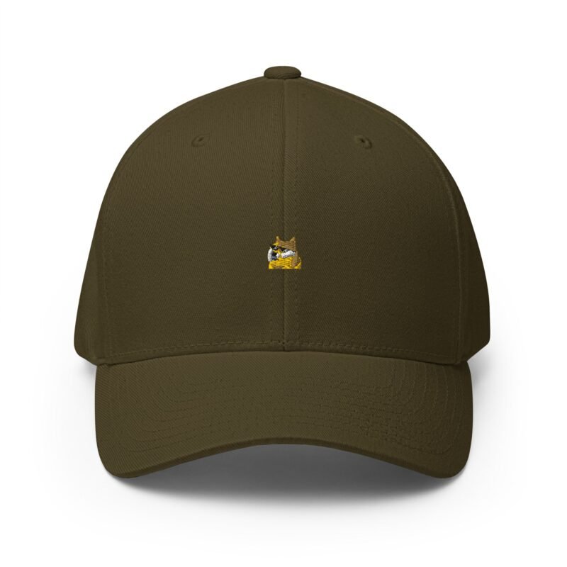 Original OG DOGE FlexFit Hat | Premium Dogecoin Embroidered Cap | 10+ Colors | Comfortable Stretch-Fit