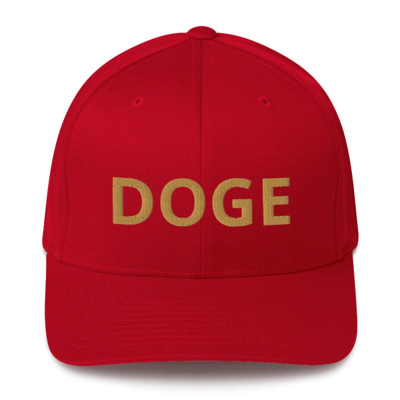 GOLD DOGE Hat Structured Twill DOGE Cap - Many Colors