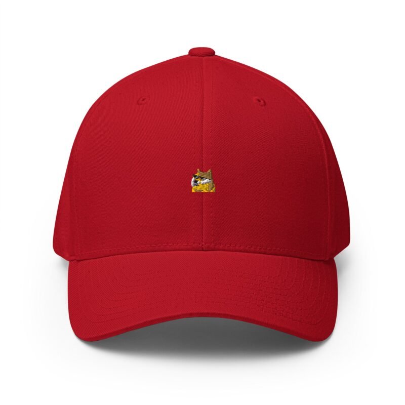 Original OG DOGE FlexFit Hat | Premium Dogecoin Embroidered Cap | 10+ Colors | Comfortable Stretch-Fit