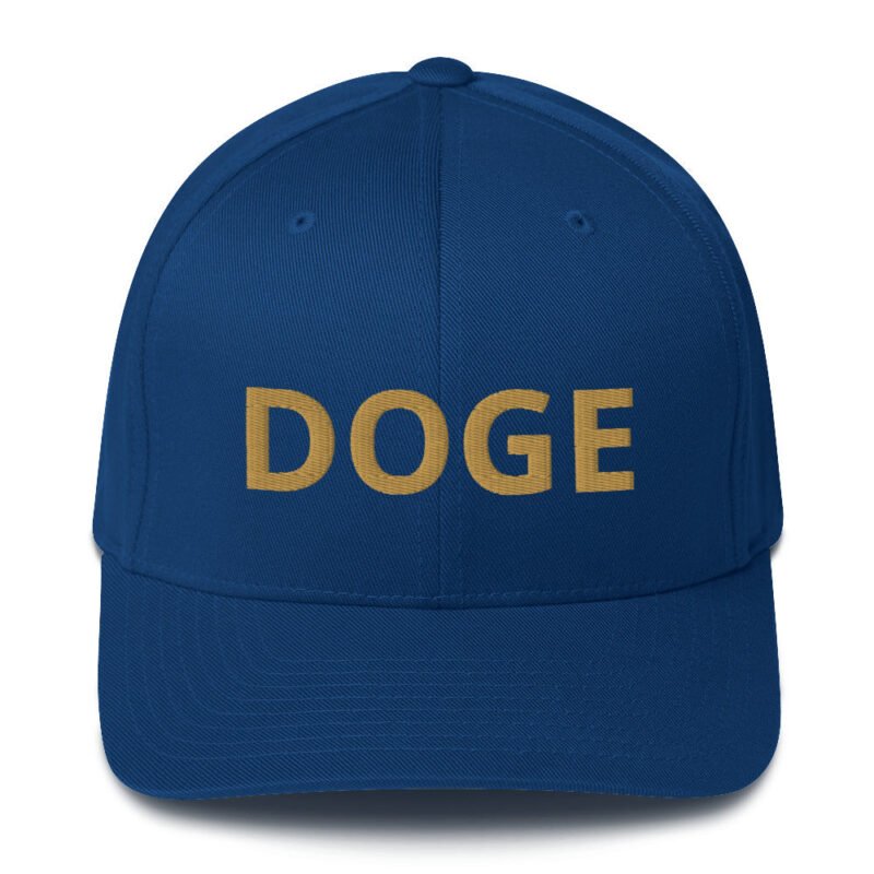 GOLD DOGE Hat Structured Twill DOGE Cap - Many Colors