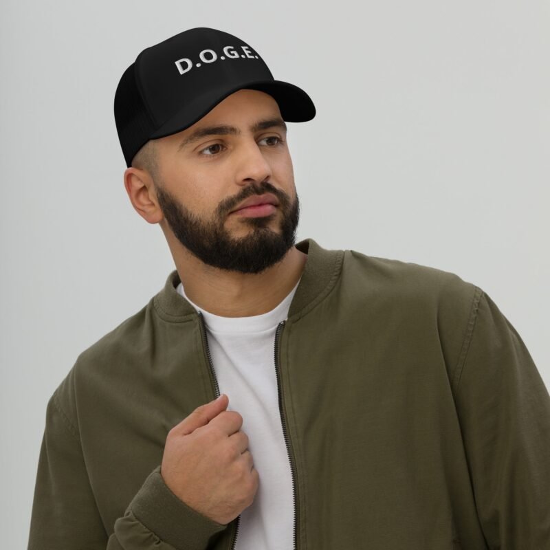 D.O.G.E. Dogecoin Trucker Cap DOGE Hat