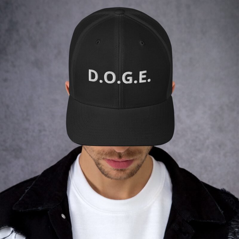 Department of Government Efficiency D.O.G.E. Trucker Hat DOGE Hat - Many Colors