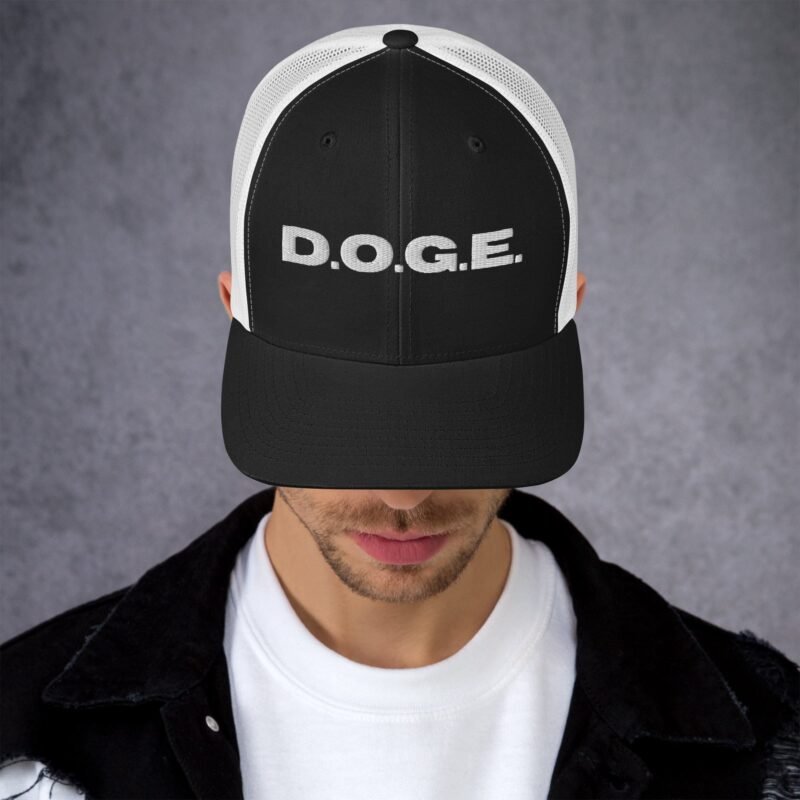 Department of Government Efficiency D.O.G.E. Trucker Hat