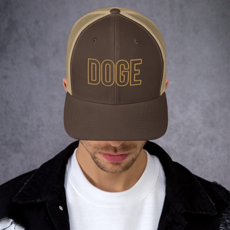 DOGE Trucker Cap DOGE Merch Department of Government Efficiency Meme Hat