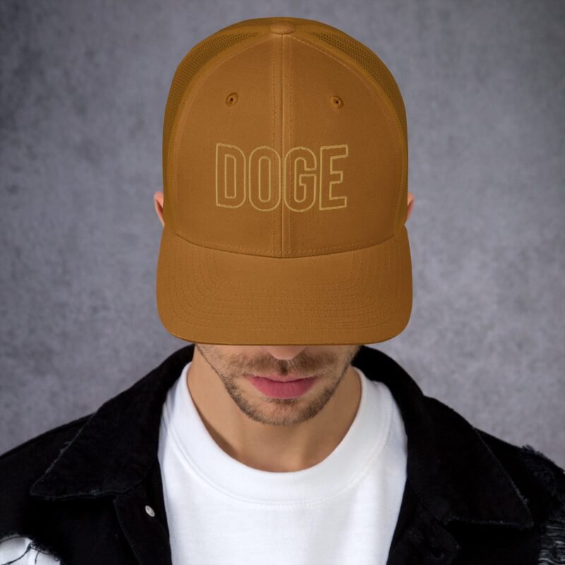 DOGE Trucker Cap DOGE Merch Department of Government Efficiency Meme Hat