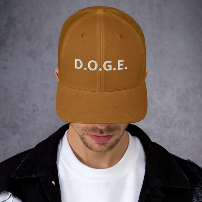 Department of Government Efficiency D.O.G.E. Trucker Hat DOGE Hat - Many Colors
