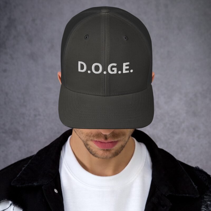 Department of Government Efficiency D.O.G.E. Trucker Hat DOGE Hat - Many Colors