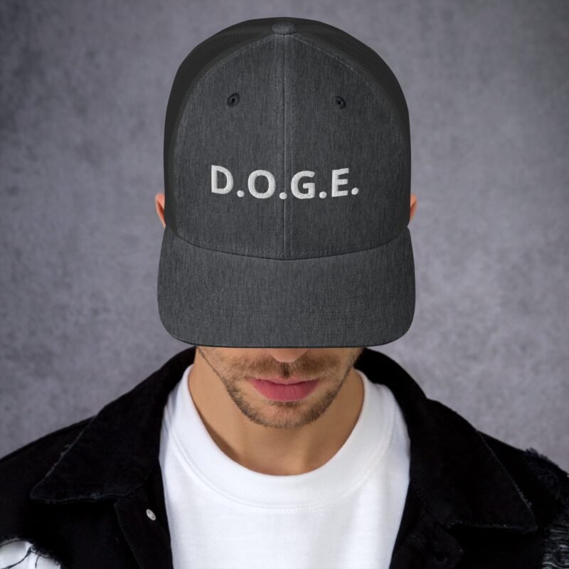 Department of Government Efficiency D.O.G.E. Trucker Hat DOGE Hat - Many Colors
