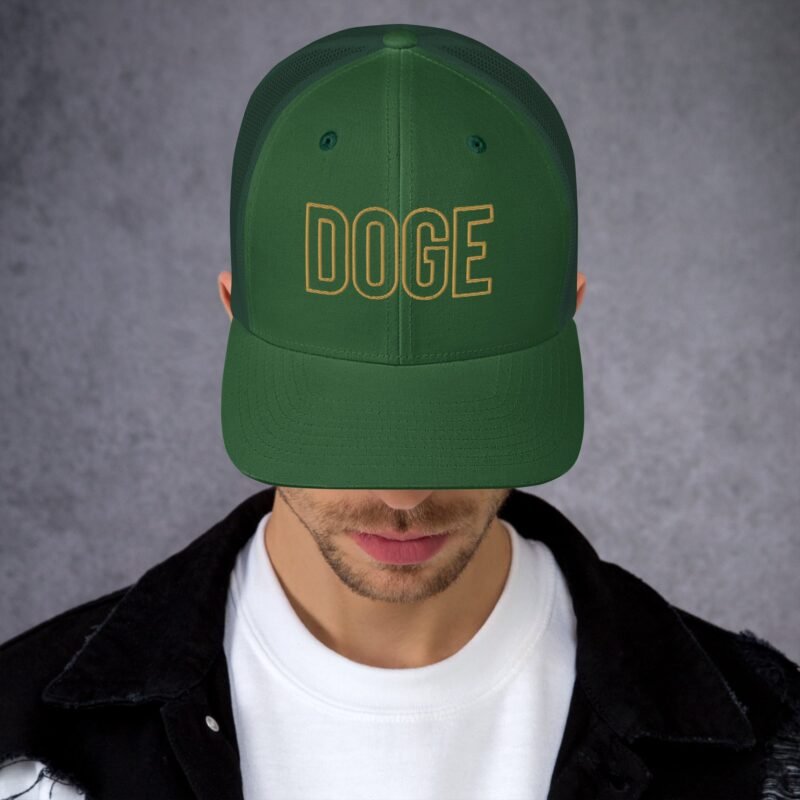 DOGE Trucker Cap DOGE Merch Department of Government Efficiency Meme Hat