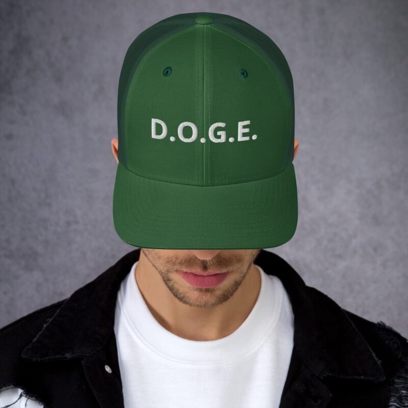 Department of Government Efficiency D.O.G.E. Trucker Hat DOGE Hat - Many Colors