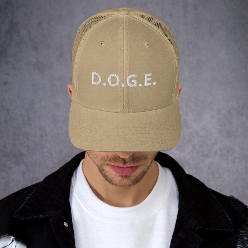 Department of Government Efficiency D.O.G.E. Trucker Hat DOGE Hat - Many Colors