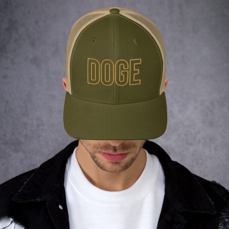 DOGE Trucker Cap DOGE Merch Department of Government Efficiency Meme Hat