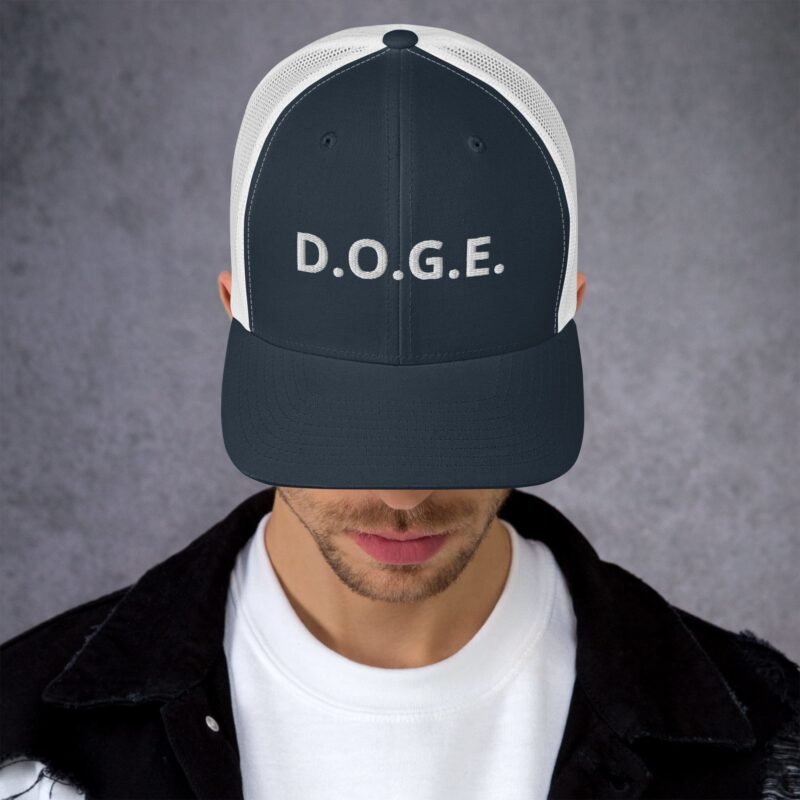 Department of Government Efficiency D.O.G.E. Trucker Hat DOGE Hat - Many Colors