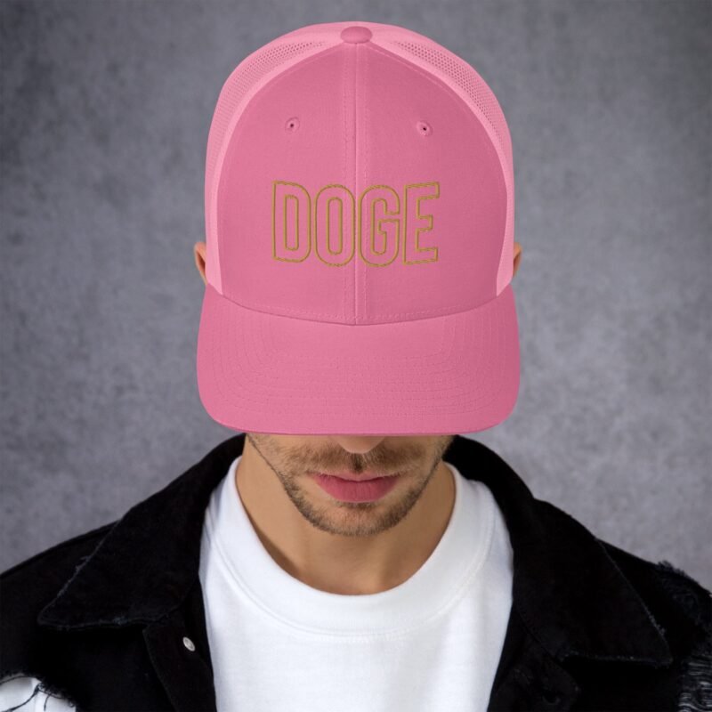 DOGE Trucker Cap DOGE Merch Department of Government Efficiency Meme Hat