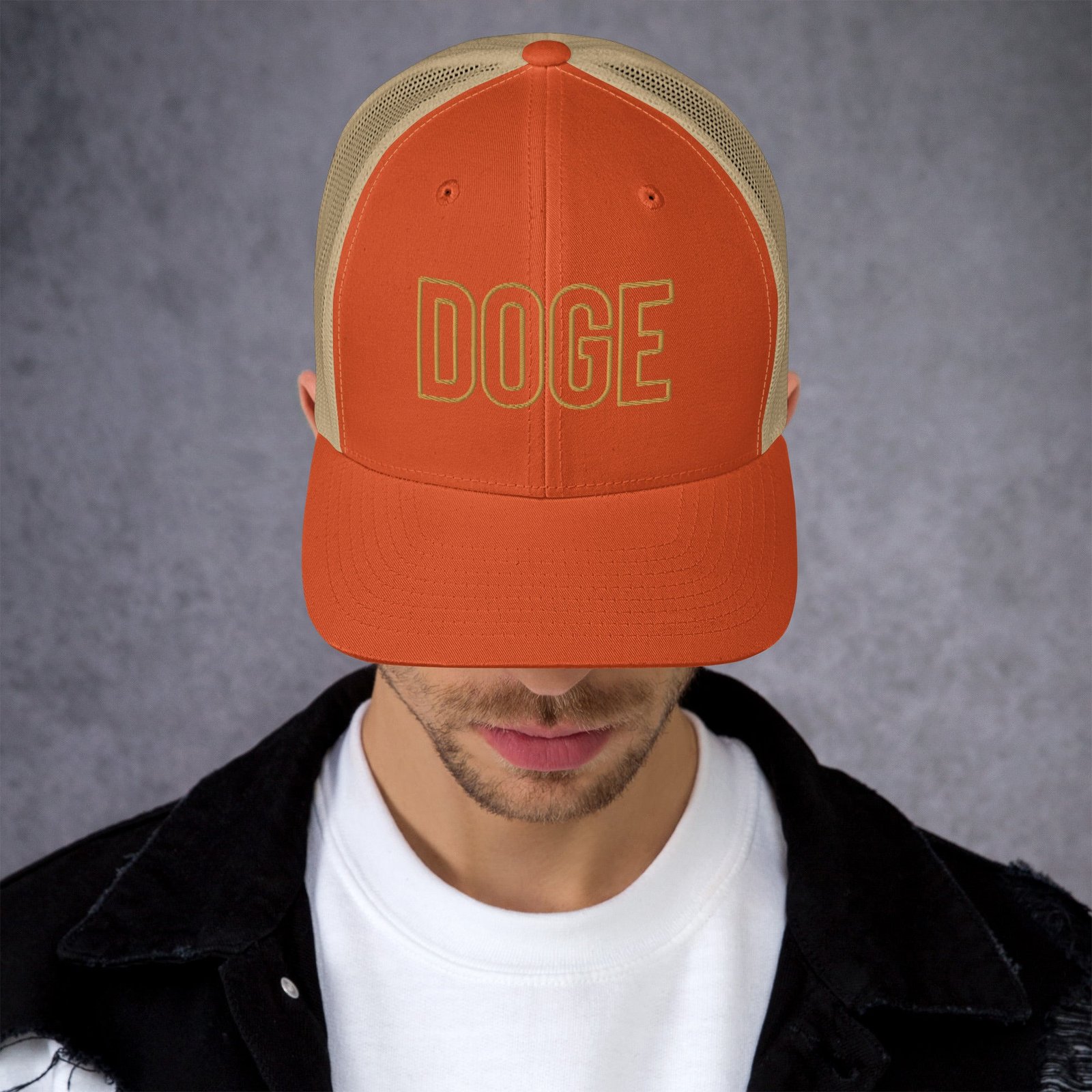 DOGE Trucker Cap DOGE Merch Department of Government Efficiency Meme Hat