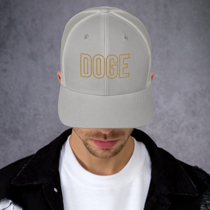DOGE Trucker Cap DOGE Merch Department of Government Efficiency Meme Hat