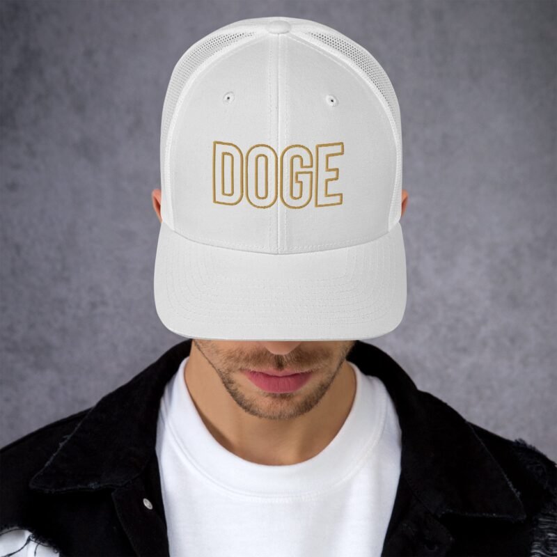 DOGE Trucker Cap DOGE Merch Department of Government Efficiency Meme Hat