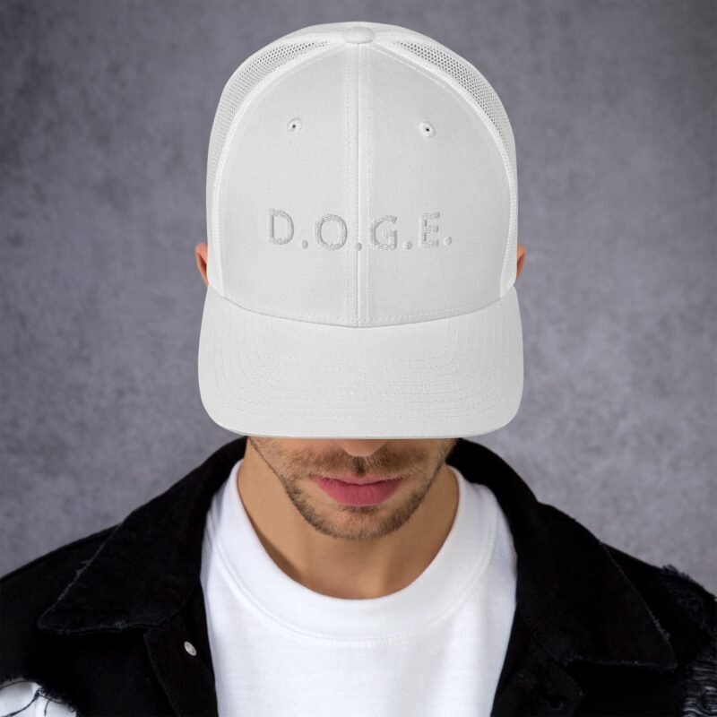 Department of Government Efficiency D.O.G.E. Trucker Hat DOGE Hat - Many Colors