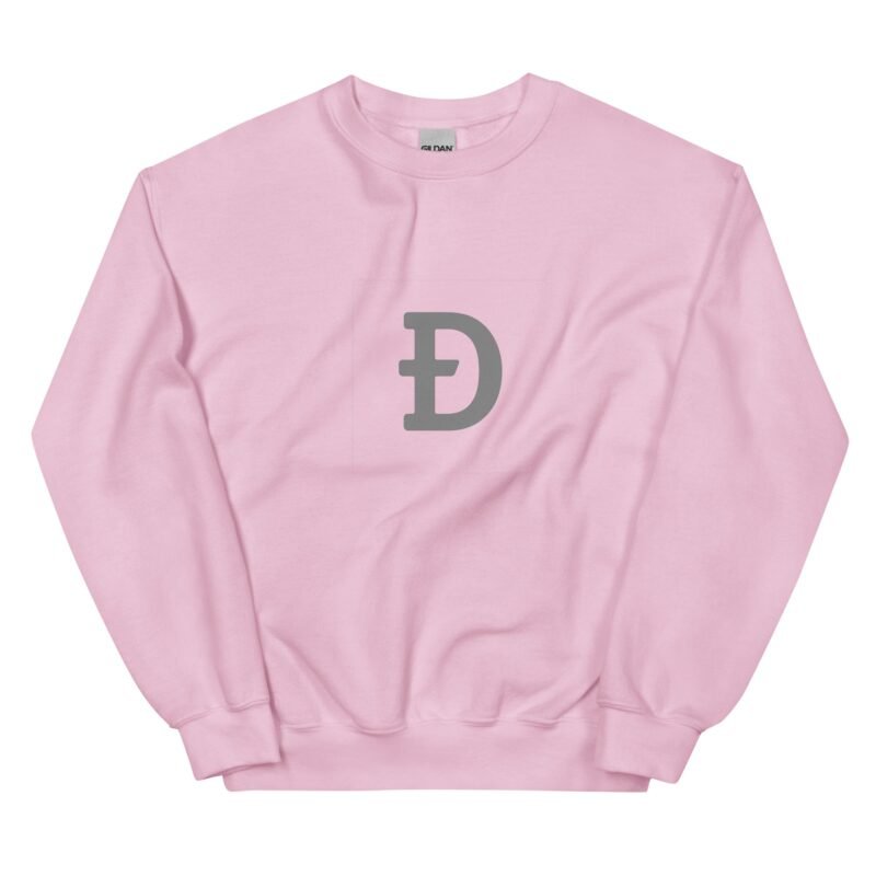 Gray Ð Dogecoin Sweatshirt | DOGE Shirt | DOGE Merch