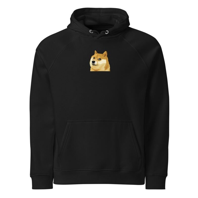 OG DOGE Power Hoodie | Eco-Friendly Organic Unisex Sweatshirt | Classic DOGE Merch