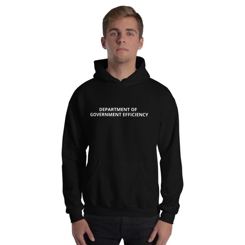 Unisex D.O.G.E. Hoodie | Department of Government Efficiency Sweatshirt | DOGE MEME Streetwear