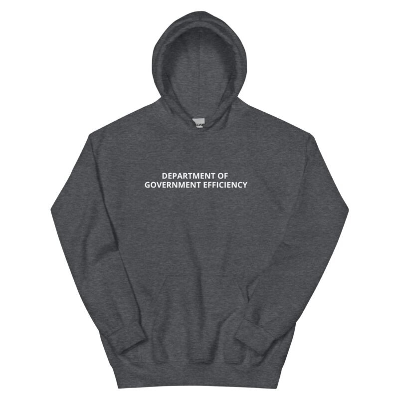 Unisex D.O.G.E. Hoodie | Department of Government Efficiency Sweatshirt | DOGE MEME Streetwear