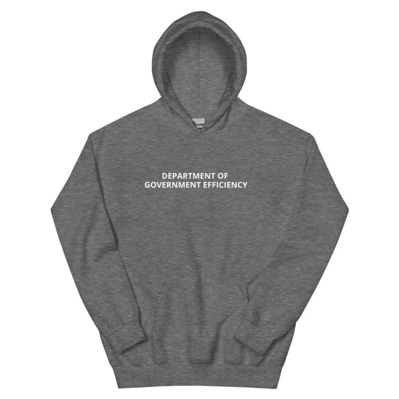 Unisex D.O.G.E. Hoodie | Department of Government Efficiency Sweatshirt | DOGE MEME Streetwear