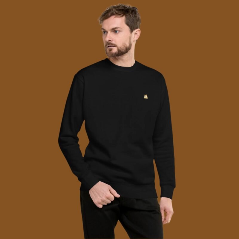DOGE Men's Premium Sweatshirt | Ultimate Comfort Tech