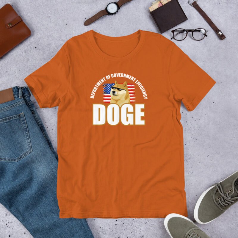 DOGE Shirt (Department of Government Efficiency) -  Unisex D.O.G.E. t-shirt