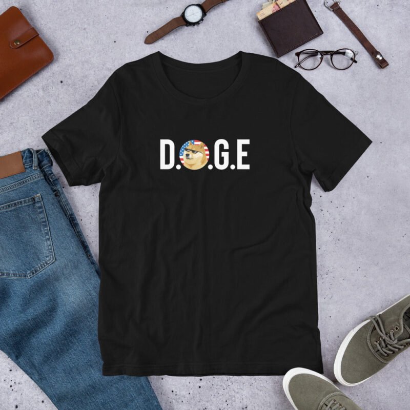 American Shiba | DOGE Dogecoin D.O.G.E. Unisex t-shirt