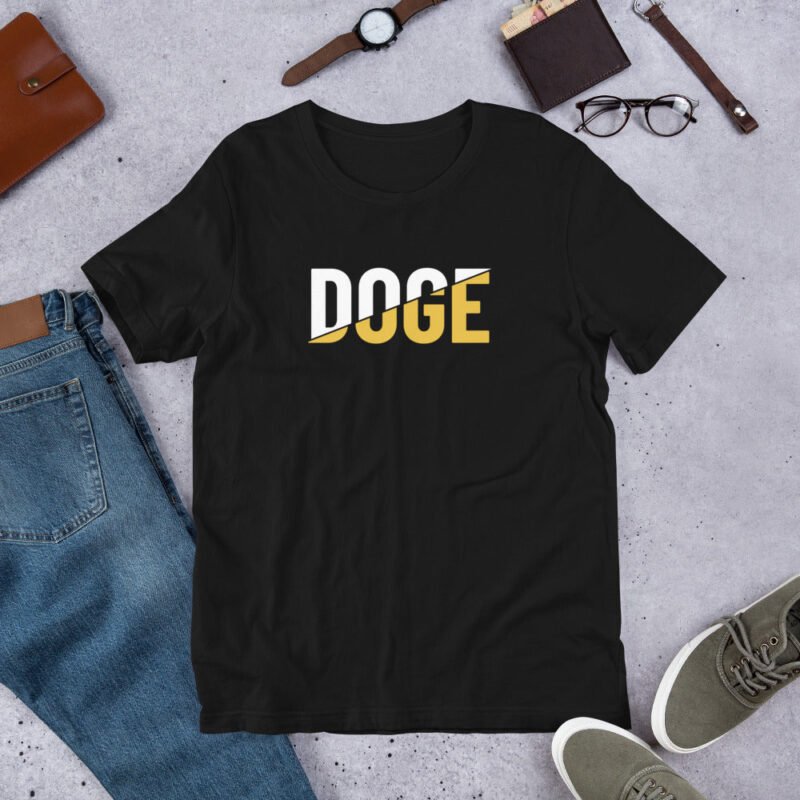 Slice DOGE Dogecoin D.O.G.E. Unisex T-Shirt | Premium DOGE Meme Apparel | Soft Cotton Dogecoin Shirt