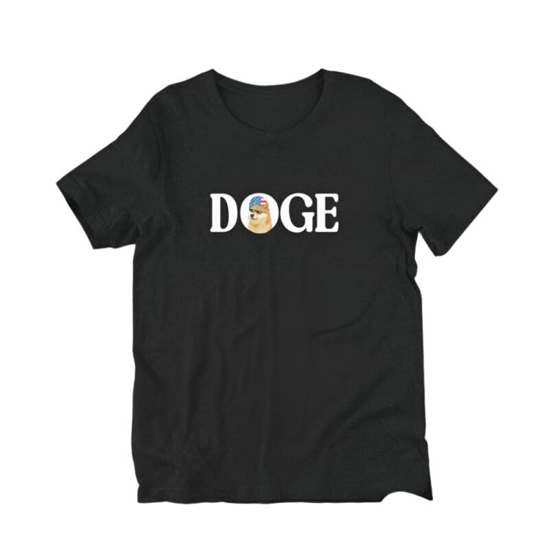 Classic American DOGE Shirt USA Dogecoin Shirt