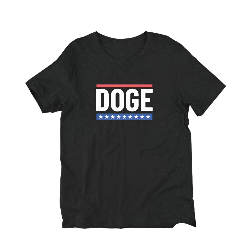 USA Stars and Stripes | DOGE Dogecoin D.O.G.E. Unisex t-shirt