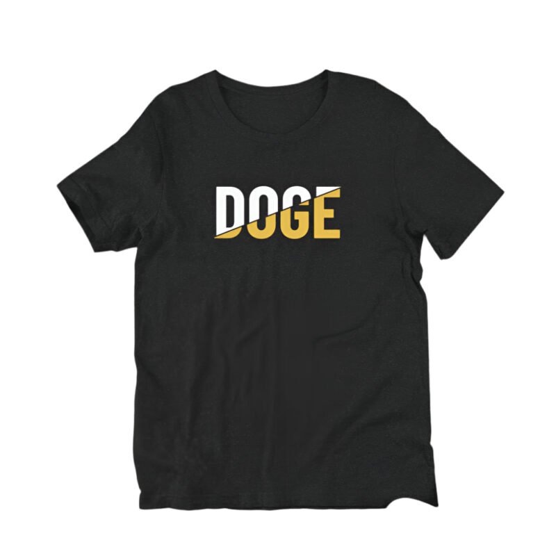 Slice DOGE Dogecoin D.O.G.E. Unisex T-Shirt | Premium DOGE Meme Apparel | Soft Cotton Dogecoin Shirt